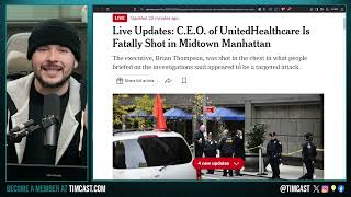 United Health CEO ASSASSINATED Leftists CELEBRATE As Political Tensions Escalate ASSASSIN AT LARGE [upl. by Rosenkrantz]