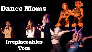 DANCE MOMS IRREPLACEABLES TOUR with QampA  Vlogmas Day 4 [upl. by Egon]