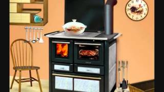 VedspisVedspisarWood cookersKitchen stove [upl. by Eive]