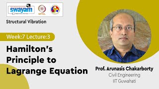 Lec 25 Hamiltons Principle to Lagrange Equation [upl. by Fai]