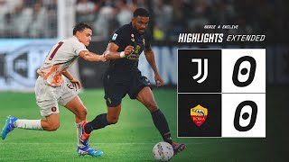 EXTENDED Highlights  Juventus 00 Roma  Serie A [upl. by Meraree282]