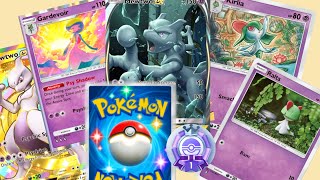 Got the GENETIC APEX SILVER EMBLEM by playing the OP MEWTWO EX amp GARDEVOIR deck  Pokemon TCG Pocket [upl. by Korten503]