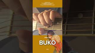 JIREH LIM  BUKO  QUICK GUITAR TUTORIAL [upl. by Nylkaj155]