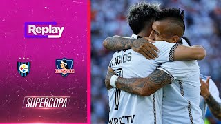 TNT Sports Replay  Huachipato 0  Colo Colo 2  Supercopa 2024 [upl. by Aifas]