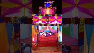 Laxmi Pooja pandal decoration byrkeventsdecorationinsta contact 9399969328 DeepikaCreation [upl. by Llyrehc]