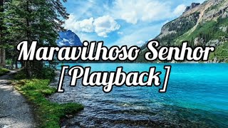 Maravilhoso Senhor Rafaela Pinho Playback [upl. by Carrel]