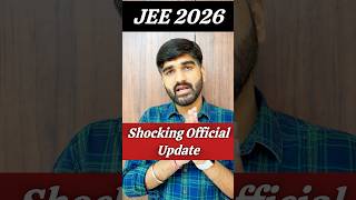 JEE 2026 Shocking No of Attempts😳 REDUCED  jee advanced attempt limit  75 Percent Criteria iit [upl. by Hcirteid]