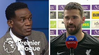 Alisson reflects on his incredible winning goal for Liverpool  Premier League  NBC Sports [upl. by Hilda]