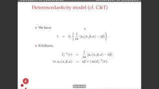 Quantile regression The model [upl. by Erialc383]