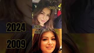 Ayesha Takia then vs now facialtransformation plasticsurgery ayeshatakia botox [upl. by Ecined]