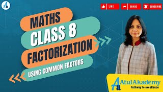 Factorization using common factors [upl. by Notgnimer]