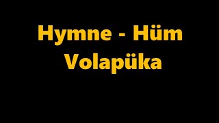 Hüm Volapüka Volapük Rigik  Himno Volapük Ukulele version Language Volapük [upl. by Margalit]