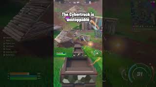 Cybertruck is unstoppable fortnite chapter5season4 gaming [upl. by Columbus]