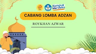 UNY Roykhan Azwar ADZAN KPMI 2024 [upl. by Marc486]