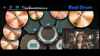 NoahYang Terdalam Cover by Angga Real Drum Cover [upl. by Nawiat]