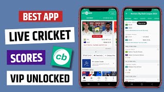 Best Free Live Cricket Scores App for Android [upl. by Hannavas]