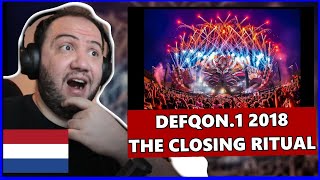 Defqon1 2018  The Closing Ritual Reaction  Teacher Paul Reacts 🇳🇱 [upl. by Rahel]