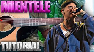 🚀Mientele TUTORIAL REQUINTO Y ACORDES Junior H🚀 [upl. by Ramah]