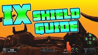 How to build the shield in IX Brazen Bull easy guide Black Ops 4 Zombies [upl. by Kirsteni497]