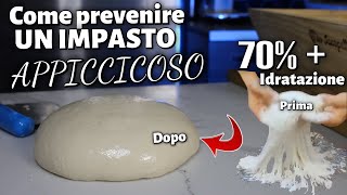 Come Evitare Che Limpasto Della Pizza Diventi Appiccicoso [upl. by Ahon]