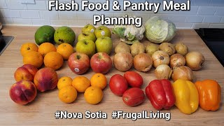 Flash Food amp Meal Planning from Pantry Supplies FrugalLiving NovaScotia ShopTheDeals [upl. by Benkley]