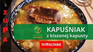 Kapuśniak z kiszonej kapusty Kwaśnica z kujawsko pomorskiego [upl. by Eletnahs]