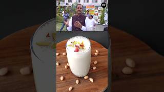 Acharya Manishs Healthy Peanut Milk Recipe shorts [upl. by Einhorn]