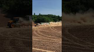 JCB Fastrac 8330 in the DUST  corn silage 2023 [upl. by Aytnahs144]