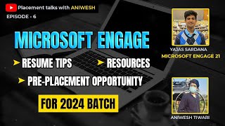 Everything about Microsoft Engage  Resume Tips  Skills  Program [upl. by Harneen724]