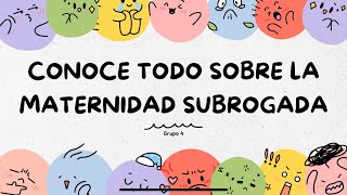 CONOCE TODO SOBRE LA MATERNIDAD SUBROGADA [upl. by Sophi936]