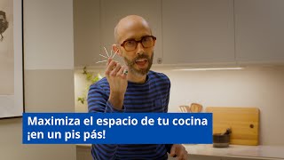 Maximiza el espacio en tu cocina Listo ¡en un pis pás [upl. by Kubiak]