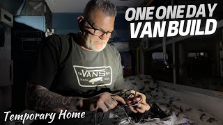 Moving Out Of My Van  Cheap One Day Ambulance Camper Build [upl. by Ultima]