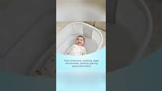 Soothing Baby Bassinet – Smart Newborn Bassinet with Automatic Cry Detection amp R [upl. by Annabelle]