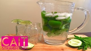 Mojito Pitcher Recipe  Mojitos By The Pitcher  Cait Straight Up [upl. by Leirda]