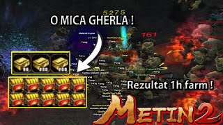 O MICA GHERLA LA CHEST OPENING  TEST FARM 1h IN BETA LA SUPERMETIN  Metin2 Tempest [upl. by Suedama642]