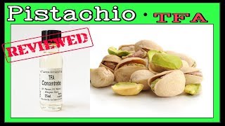 Pistachio – Flavor Apprentice Review  2 Recipes Icecream amp TobaccoTFA TPA Pistachio DIY eliquid [upl. by Valeta154]