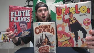 Rare Discontinued 80s amp 90s Cereal Taste Test Reliving My Childhood  LA BEAST [upl. by Ahsitruc379]