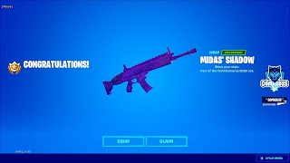 How to unlock FREE Midas Shadow Wrap  Eat Candy in Fortnite  Fortnitemares Challenges Season 4 [upl. by Elysee452]