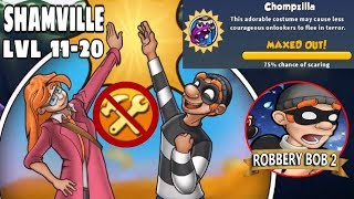 PERFECT COMPLETED  Robbery Bob 2 Double Trouble  Shamville Lvl 1120  iOS  Android Gameplay [upl. by Latvina477]