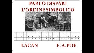 Lacan e Poe  Pari o Dispari e la Catena significante  Lacan  22 [upl. by Atinrahs10]