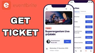 How To Get Ticket On Eventbrite App [upl. by Nylazor]