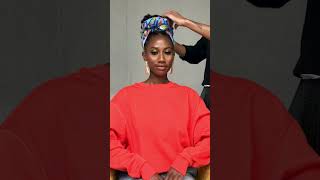 Easy Aja Flow Head Wrap Tutorial Beginner  Locs Hair w Stylist [upl. by Thelma]