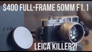 400 Leica KILLER The fullframe 7Artisans 50mm f11 Review with samples [upl. by Girish]