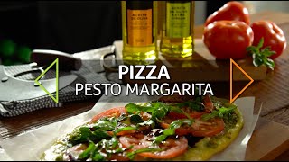 Pizza pesto Margarita  Oli de Nutrioli [upl. by Marcia407]