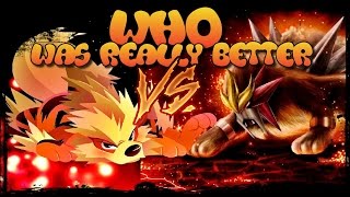 ARCANINE VS ENTEI Feat AshtonAkai  WHO WAS REALLY BETTER  Ep 9 [upl. by Nrubua]