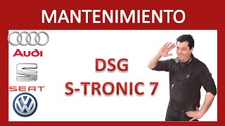 Mantenimiento Caja de Cambios DSG STronic7 VAG [upl. by Codee]