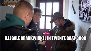 Illegale drankwinkel in Twente gaat door [upl. by Anatola630]