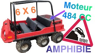 Essaie Max IV Amphibie 6x6  Ça tourne mal [upl. by Fevre782]