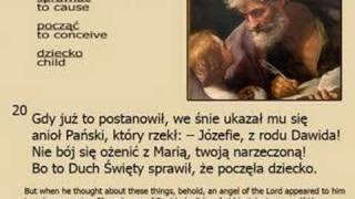 Ewangelia według świętego Mateusza  1 Narodziny Jezusa [upl. by Mikel356]