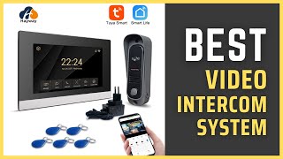 Best Video Intercom System  1080P home intercom system 7” IPS screen Video Intercom System Review [upl. by Corell]